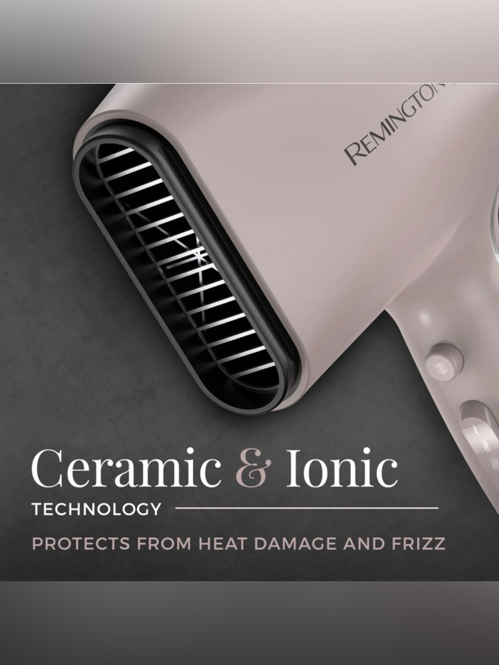 Remington Wet2Style Hair Dryer 1875W Ceramic Ionic with Attachments NEW - Picture 7 of 10